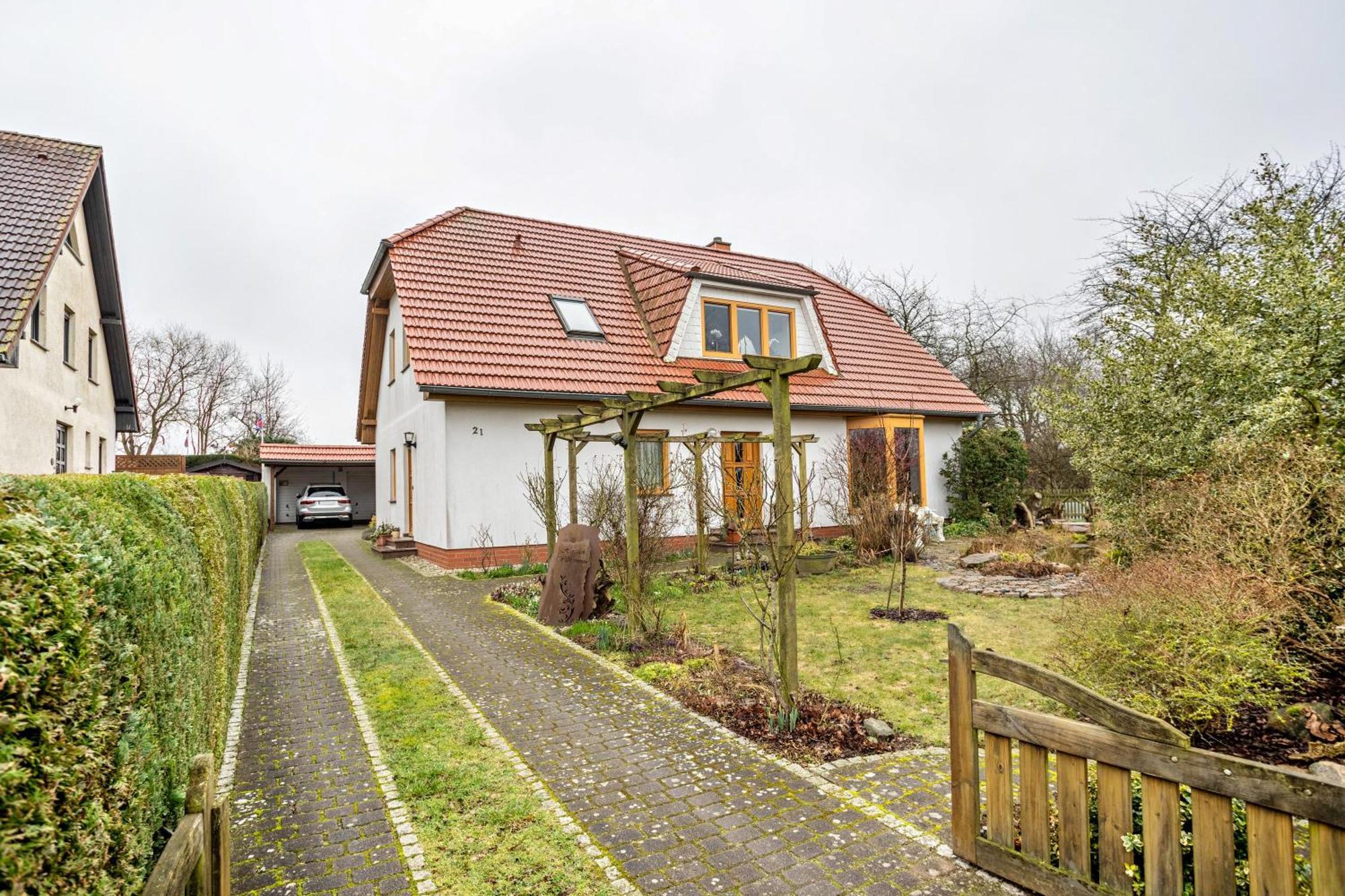 Ferienwohnung 'Am Weidenring' Pantelitz Exteriör bild